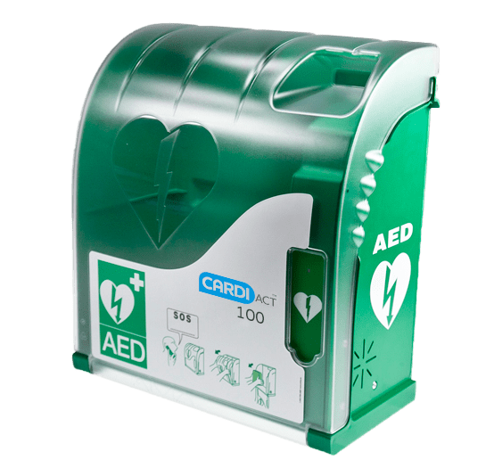 CardiAct Series 100 AED Cabninet for Secure Defibrillators